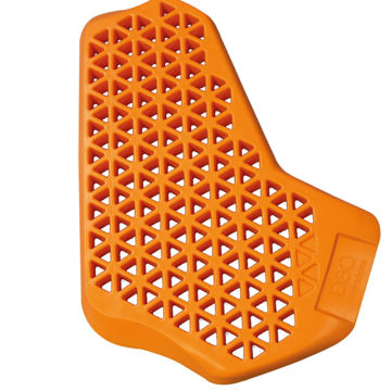 Zobrazit detail produktu - CHEST PROTECTOR D3O CP1 RIGHT orange Obrázek CHEST PROTECTOR D3O CP1 RIGHT orange
