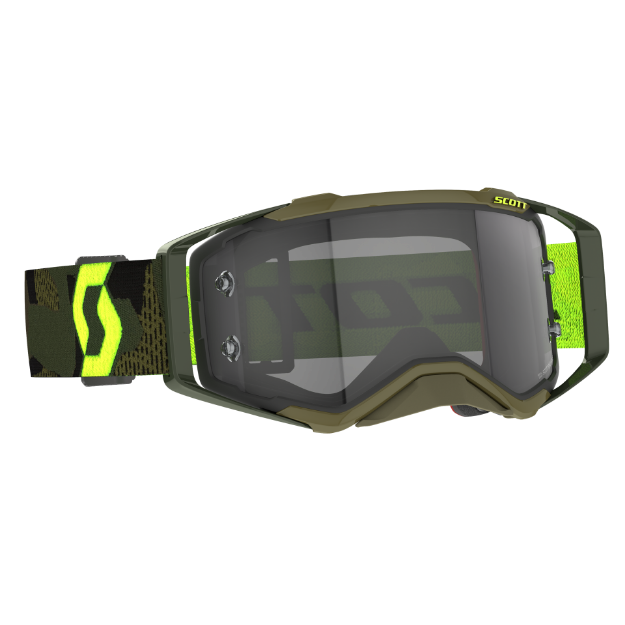 Obrázek SCOTT brýle PROSPECT LS kaki green/neon yellow light sensitive grey works