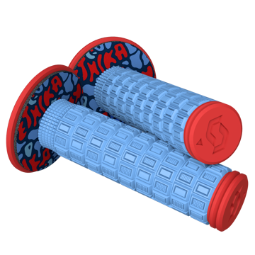 Zobrazit detail produktu - MELLOW Ethika +DONUTS blue/red Obrázek MELLOW Ethika +DONUTS blue/red