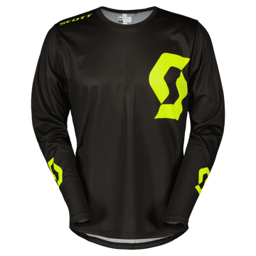 Zobrazit detail produktu - jersey COMPETE caviar black/safety yellow Obrázek jersey COMPETE caviar black/safety yellow