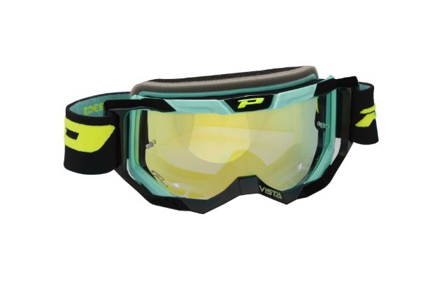 Obrázek Goggles VISTA 3303 black/green water - 3347 mirrored yellow
