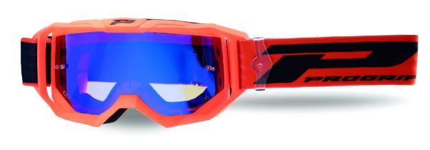 Obrázek Goggles VISION GO! 3300 orange fluo matt - 3346 mirrored blue