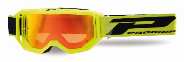Obrázek Goggles VISION GO! 3300 yellow fluo matt - 3348 mirrored red