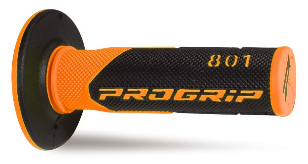 Obrázek GRIPS 801 half waffle orange fluo/black