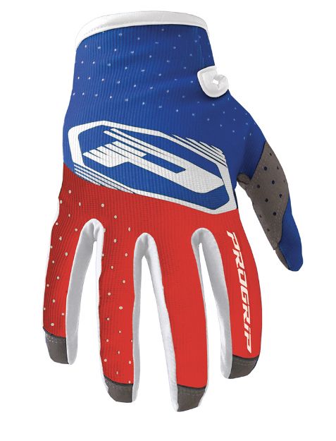 Obrázek gloves EXTRA LIGHT red/white/blue
