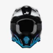 Obrázek JUST1 přilba J22F fluid blue/black