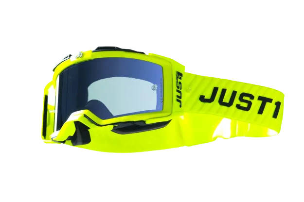 Obrázek JUST1 brýle NERVE KORTEN yellow fluo-black mirror black lens