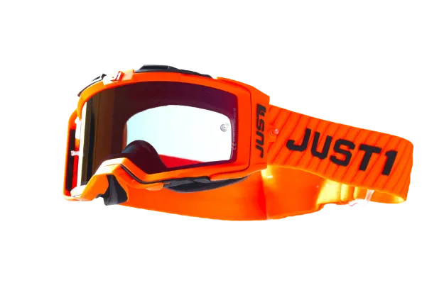 Obrázek JUST1 brýle NERVE KORTEN orange-black mirror red lens