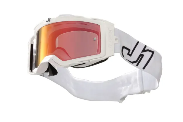Obrázek JUST1 brýle NERVE PRIME white mirror red lens
