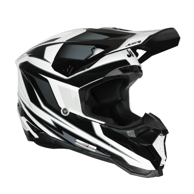 Obrázek JUST1 přilba J40 speed black/white