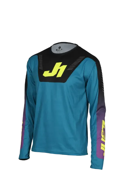 Obrázek JUST1 dres J-COMMAND PLASMA teal/black
