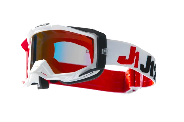 Obrázek JUST1 brýle IRIS 2.0 racer black/red/white mirror red lens