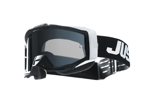 Obrázek JUST1 brýle IRIS 2.0 logo black/white mirror silver lens