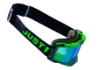 Obrázek JUST1 brýle NERVE FRONTIER black-green mirror green lens