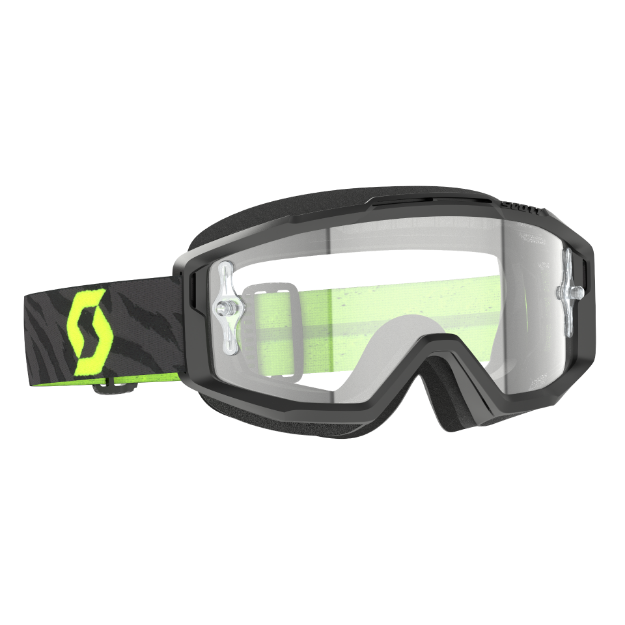 Obrázek SCOTT brýle SPLIT OTG zebra black/neon yellow clear works