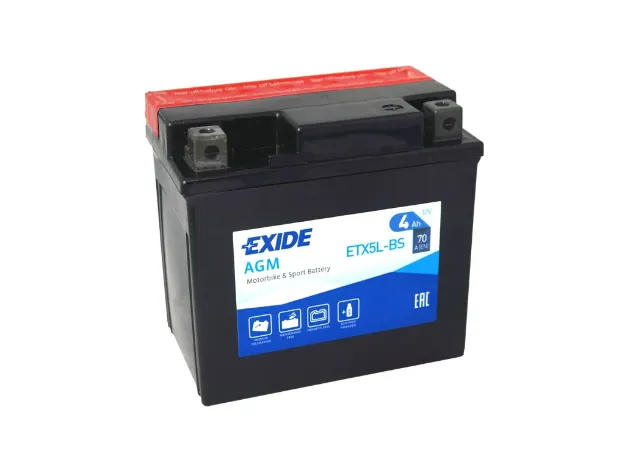 Obrázek baterie moto EXIDE