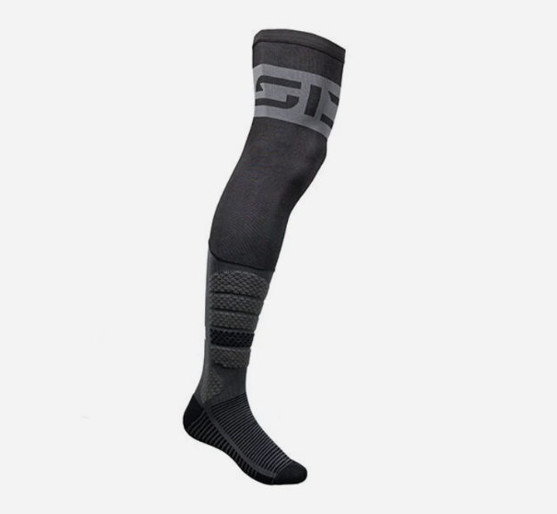 Obrázek SIDI nadkolenky MUD TRAIL - EXTRA LONG black/grey