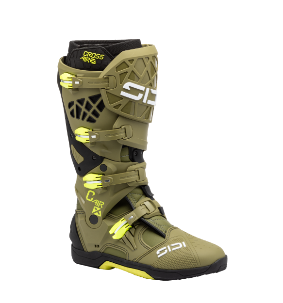 Obrázek SIDI boty CROSSAIR X olive green/fluo yellow